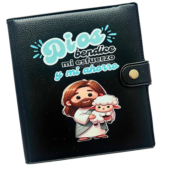 Carpeta de ahorro Negro