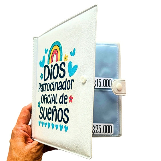 Carpeta de Ahorro Color Blanco