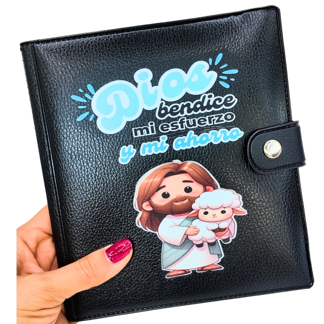 Carpeta de Ahorro color Negro*