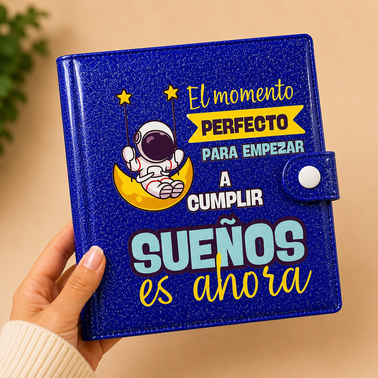 Carpeta de Ahorro color Azul Electrico