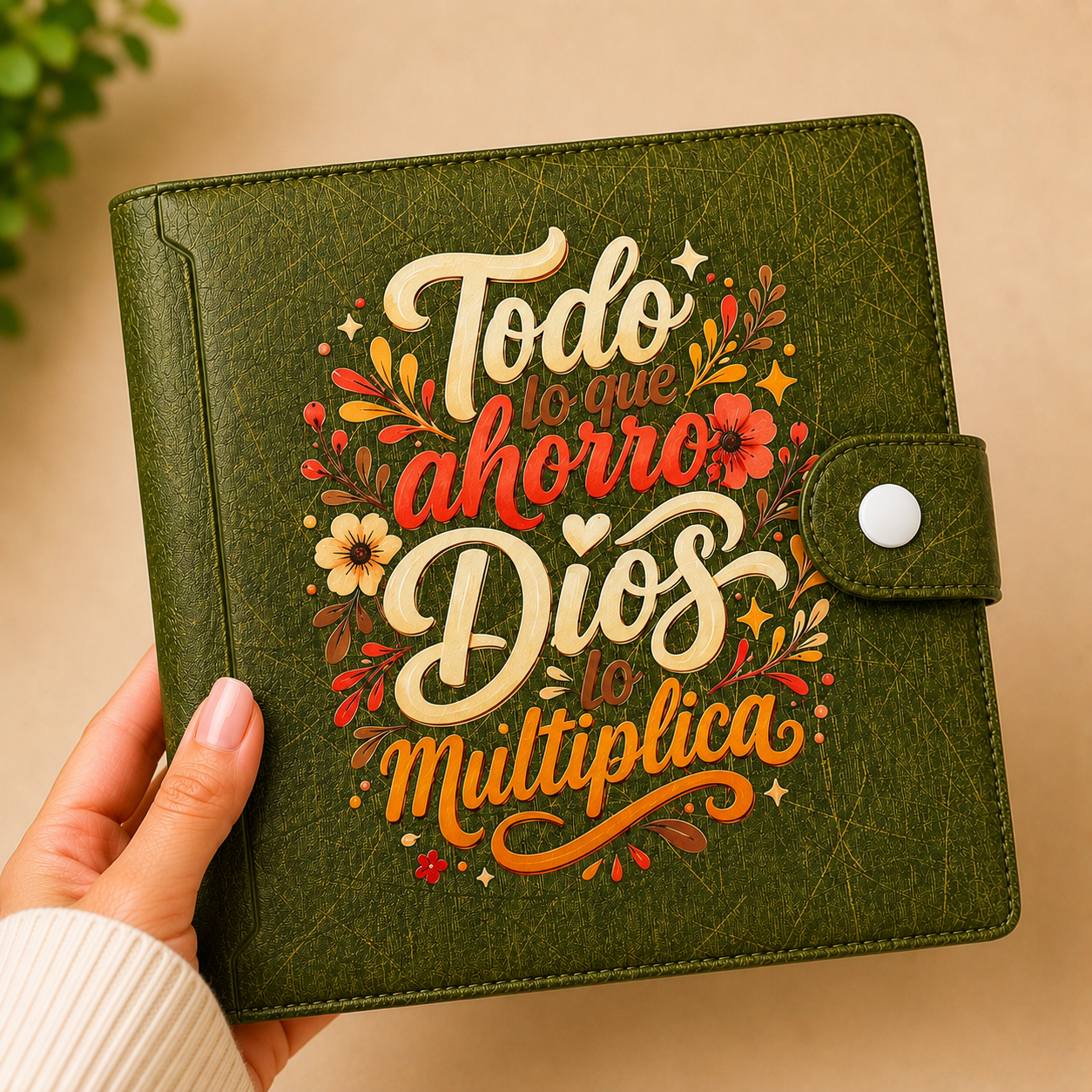 Carpeta de Ahorro color Esmeralda