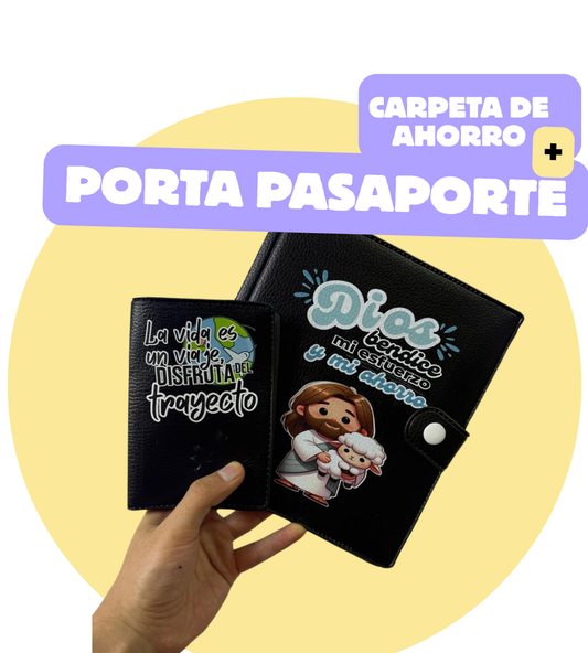 KIT PORTA PASAPORTE
