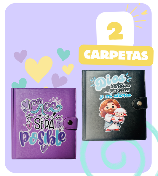 KIT CARPETAS DE AHORRO