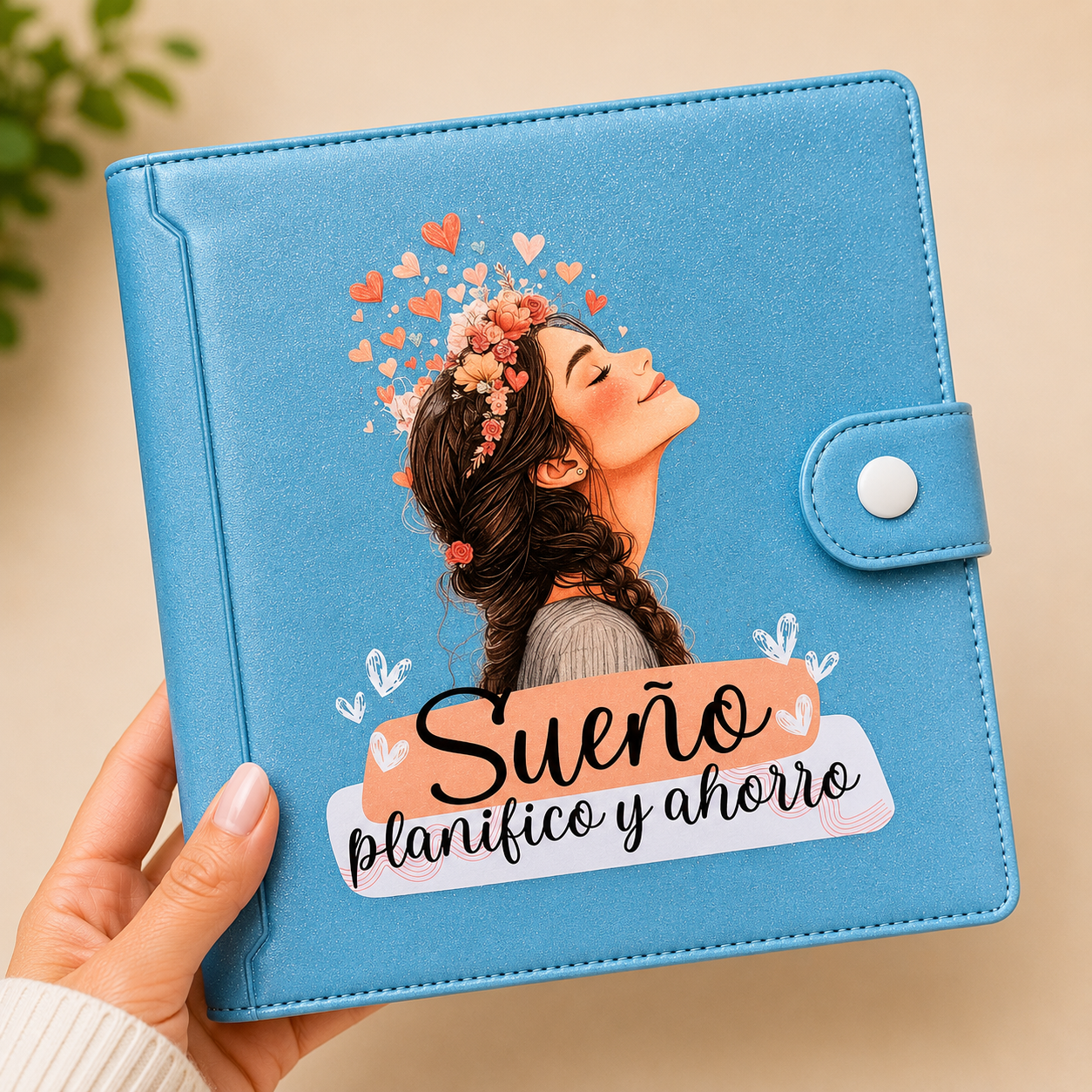 Carpeta de ahorro Turquesa