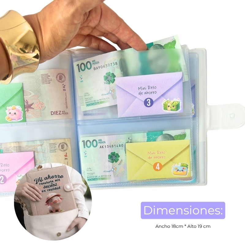 Carpeta de Ahorro color Esmeralda