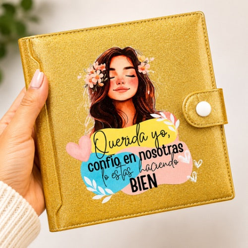 Carpeta de Ahorro color Dorado