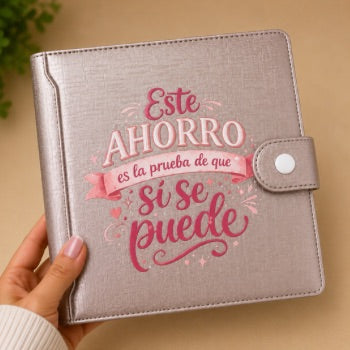 Carpeta de Ahorro Color Perla*