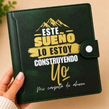 Carpeta de Ahorro color Verde Pino