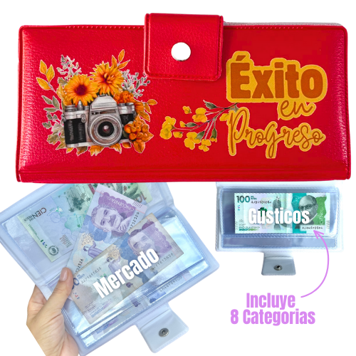 OrganiGastos Rojo Mate Exito